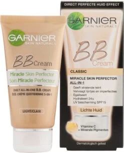 Garnier SkinActive - BB Cream Classic Light 5-in-1 Dagverzorging - 50ml - Getinte Dagcrème 20 Garnier SkinActive - BB Cream Classic Light 5-in-1 Dagverzorging - 50ml - Getinte Dagcrème -Cosmetica Serie Winkel 969x1200 5