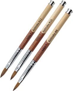 KOLINSKY ACRYL PENSEEL #12 - Kolinsky Penseel - Acryl Penseel - Acryl Nagels - Hout 9 KOLINSKY ACRYL PENSEEL #12 - Kolinsky Penseel - Acryl Penseel - Acryl Nagels - Hout -Cosmetica Serie Winkel 971x1200