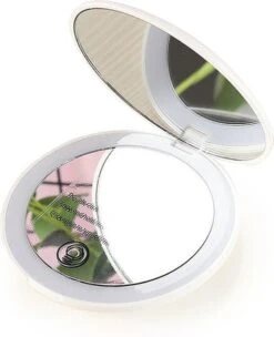Led-verlichte Oplaadbare Compacte Make-up Spiegel Rond |1 X 2 X Vergroting | Make-upspiegel | Zakspiegel | Handspiegel | Reisspiegel | Dimbaar|als Cadeau | USB-lader | Rond | Zwart 19 Led-verlichte Oplaadbare Compacte Make-up Spiegel Rond |1 X 2 X Vergroting | Make-upspiegel | Zakspiegel | Handspiegel | Reisspiegel | Dimbaar|als Cadeau | USB-lader | Rond | Zwart -Cosmetica Serie Winkel 976x1200 4