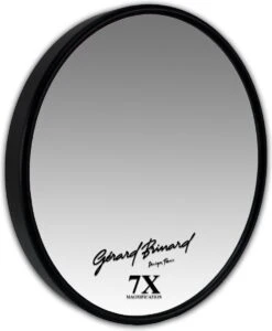 Gérard Brinard Make-up Zuignap Spiegel Mat Zwart Ø15cm 7X Vergroting -Cosmetica Serie Winkel 987x1200 3