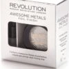 Makeup Revolution - Awesome Metals Eye Foils - Pure Platinum - Metallic Eye Foil - Zilver -Cosmetica Serie Winkel 999x1200
